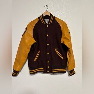 Vintage 1981 Wool Kickapoo Chiefs Varsity Jacket Sport King